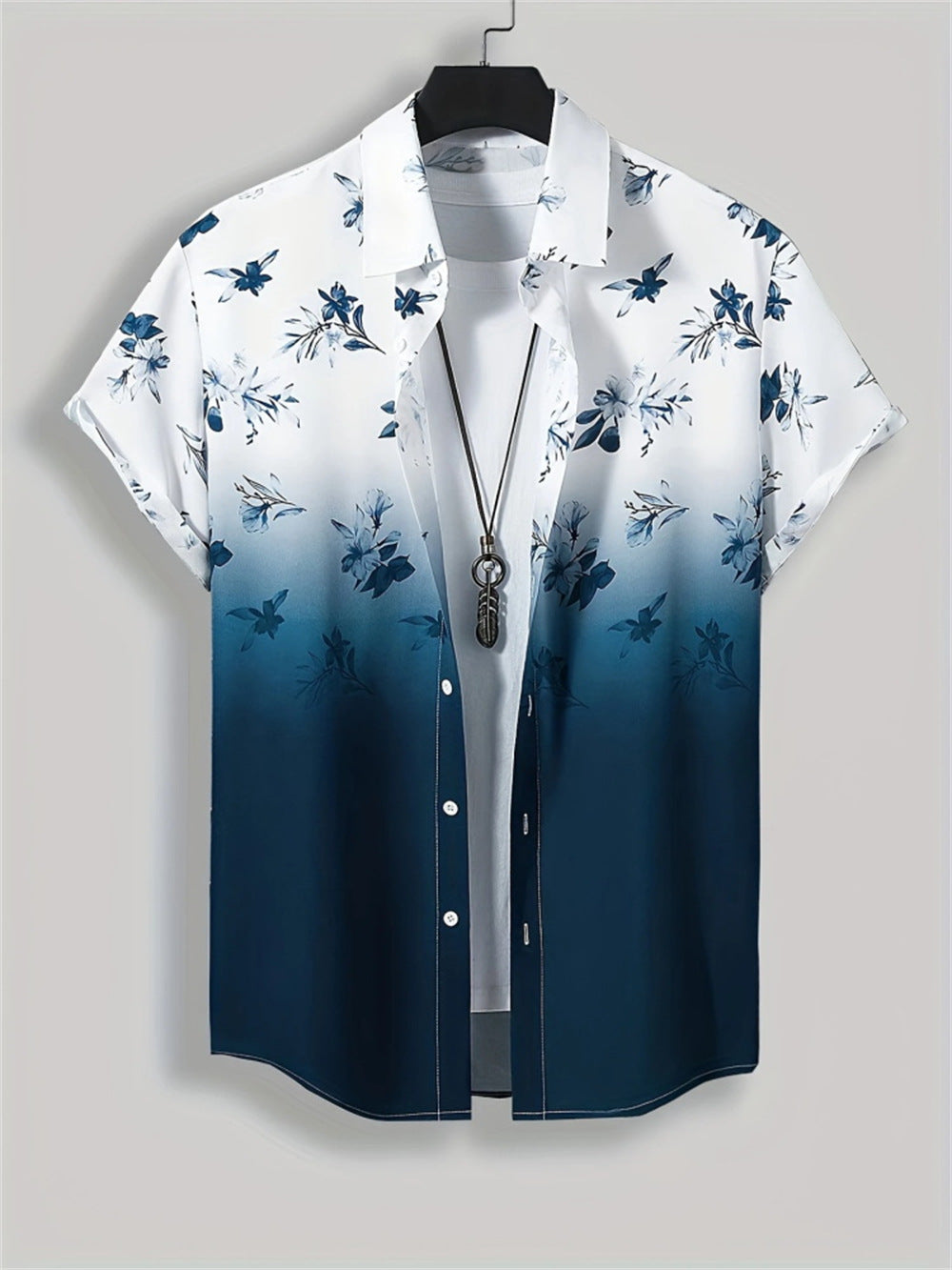 Men's 3D Printed All-matching Retro Fashion Shirt
