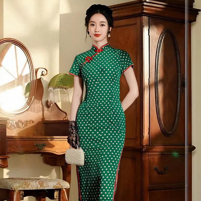 Sleek Stylish Chinese Style Dress For Women