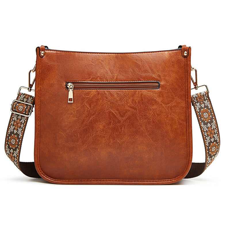 Women's Large Capacity Retro Messenger Bag