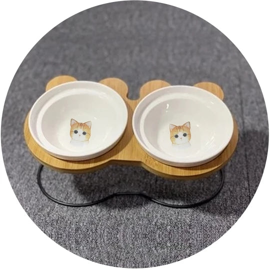 Fashion High-end Pet Bowl Various Cartoon