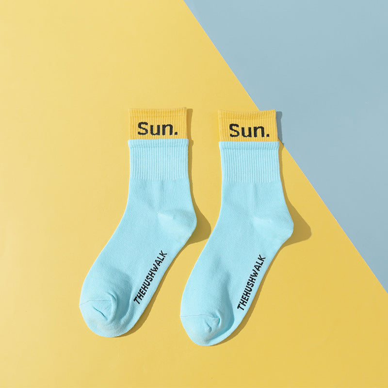New Sports Casual Parent-child Socks