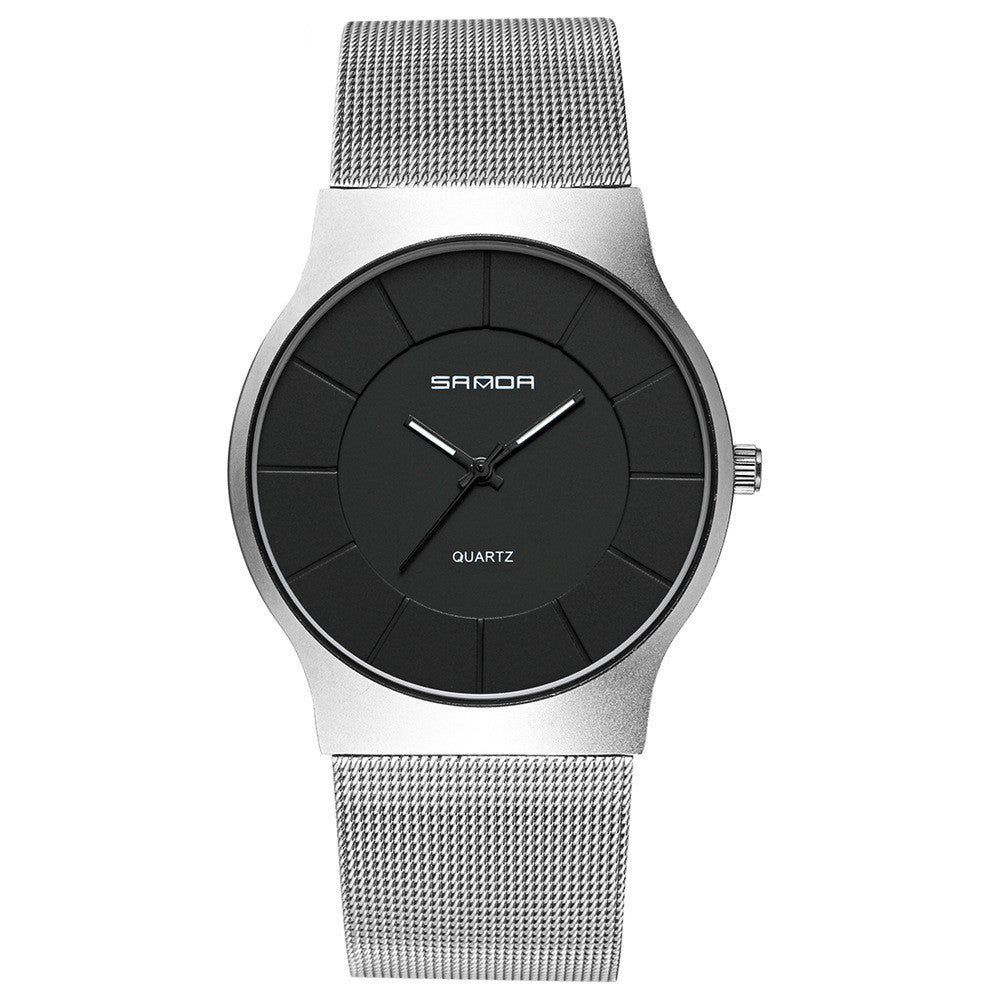 Sunda Explosive Blue Glass Fashion Casual Quartz Watch