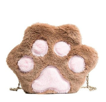 Fluffy Paw Crossover-taske