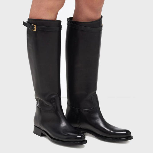 Flat-bottomed Fashion Women's High-top Fashion Boots