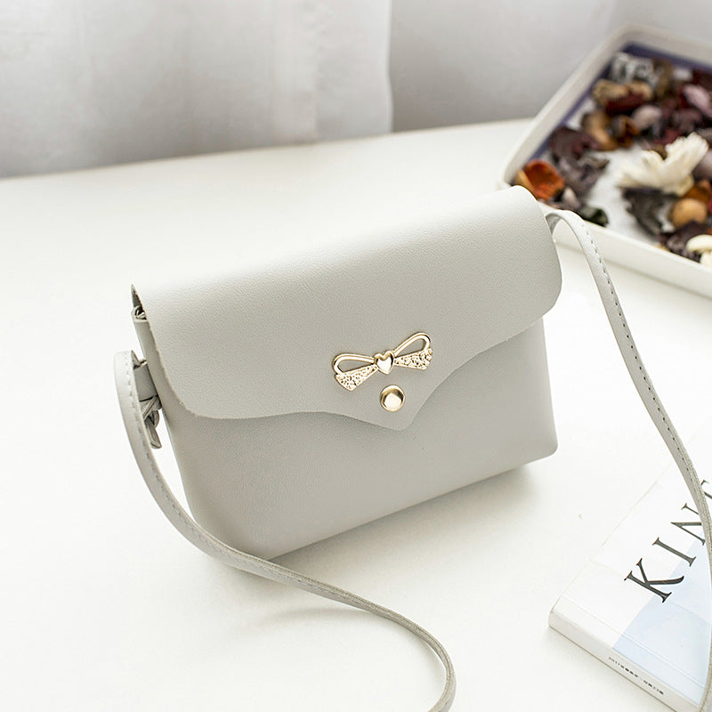 Mid-length Women's Bow Shoulder Messenger Bag