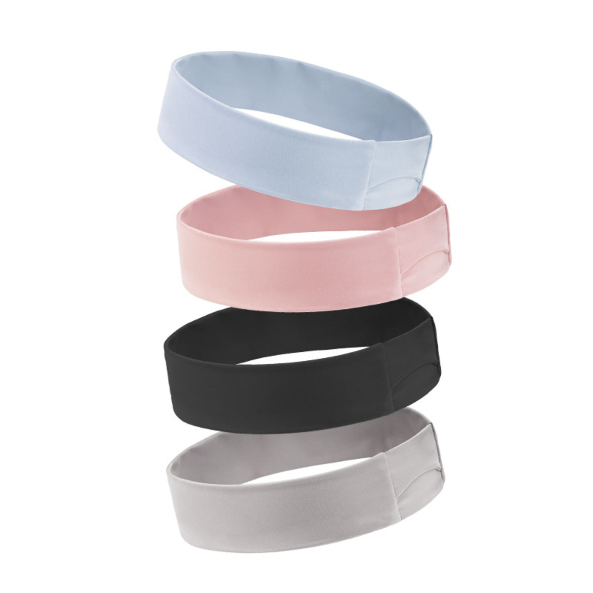 Sports Headbands For Men Women, Elastic Sweatband Wicking Athletic Head Band For Running Basketball Yoga Cycling, Wide Non-Slip Workout Hair Band