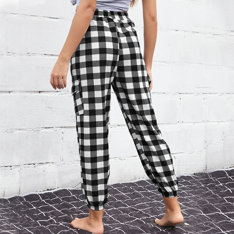 Women's Casual Fashionable High-Waist Slim-Fit Pencil Pants