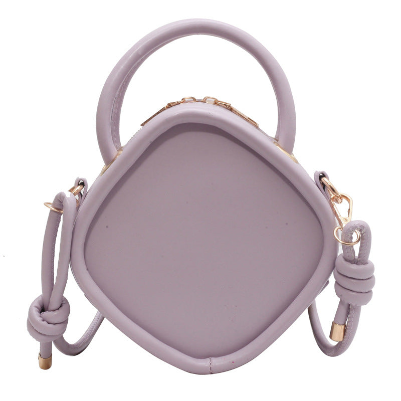 Women's Personalized Wild Candy Color Soft Leather Shoulder Messenger Bag