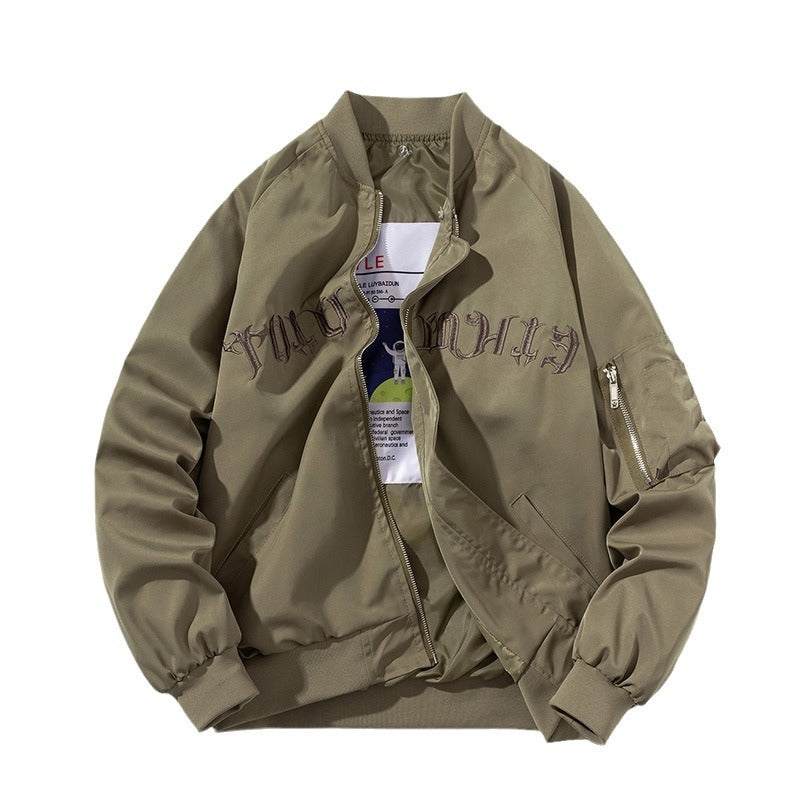 Men's Autumn Winter Loose Casual All-Match Jacket