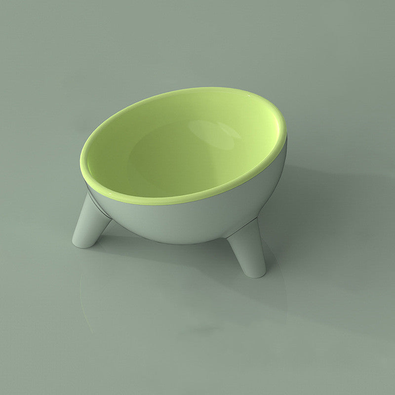Anti-overturning Slow Food Double Bowl Protects The Cervical Spine