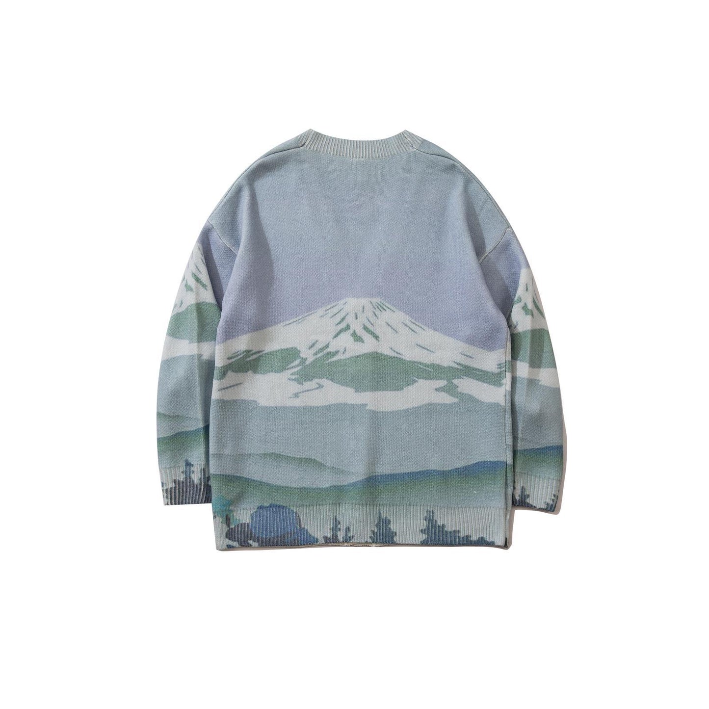 Hong Kong Style Ins Knitted Sweater Cardigan