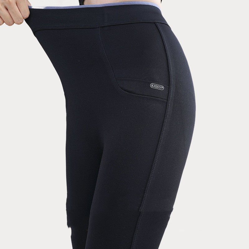 Warm Waffle Rabbit Plush Weight Loss Pants