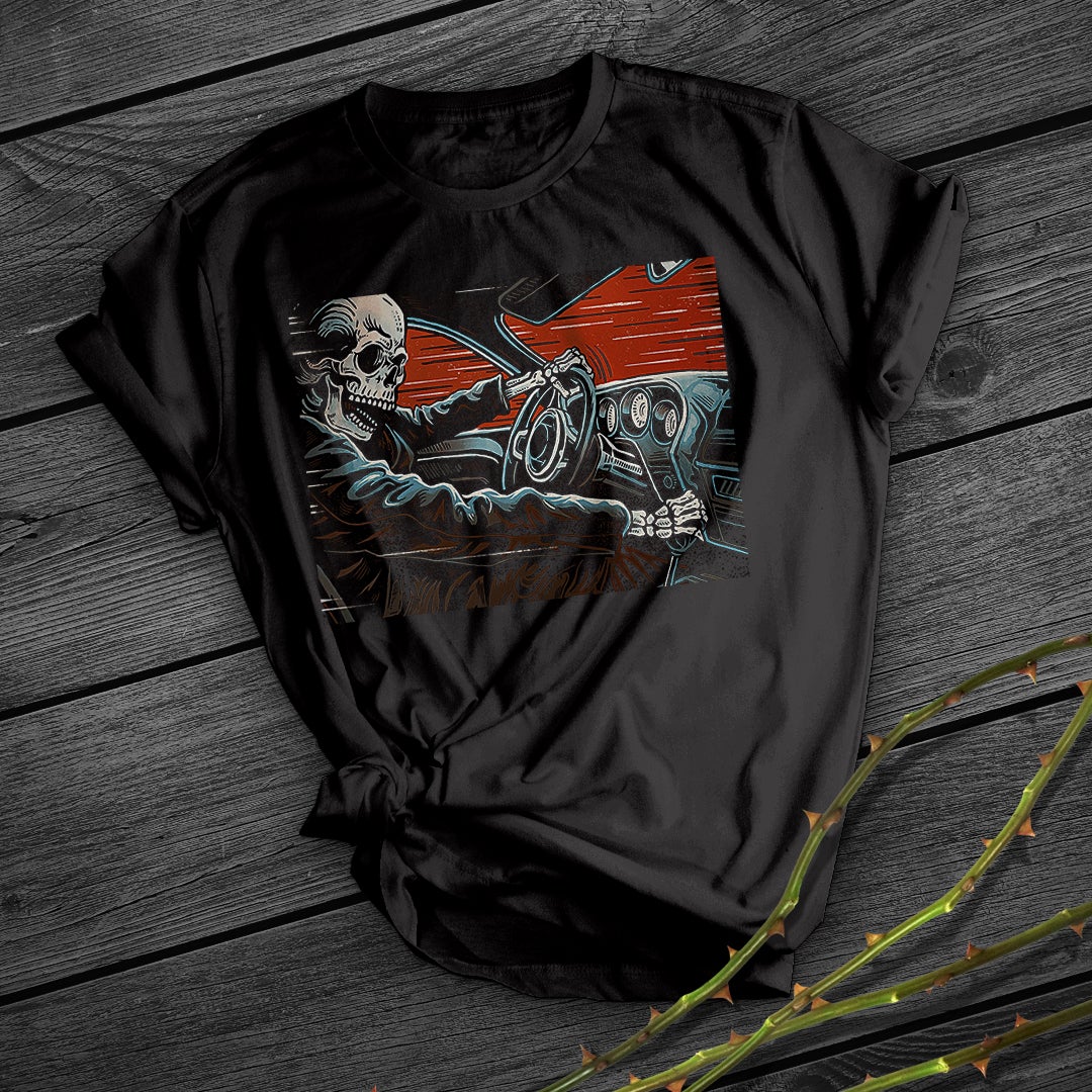 Death Racer Print T-Shirt Team Uniform European And American Fabrics