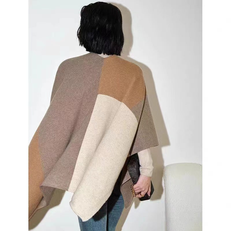Matchende kashmirsjal til skuldre og hals – alsidig med indlagt cashmere