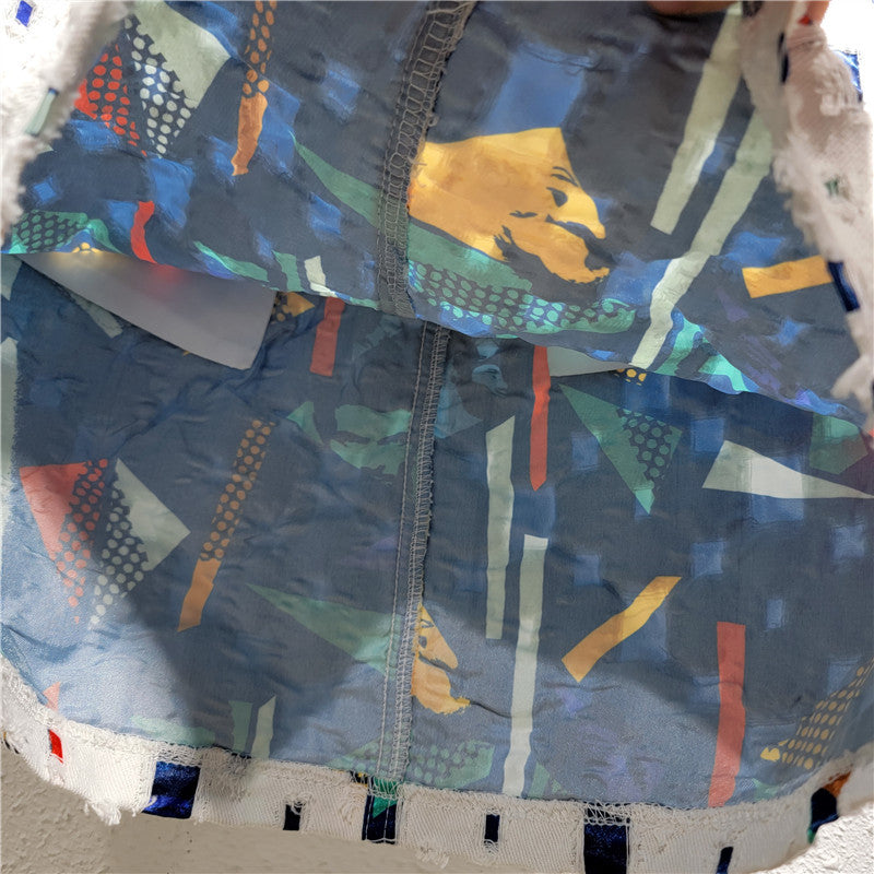 Design Sense Denim Hip-wrapped Skirt
