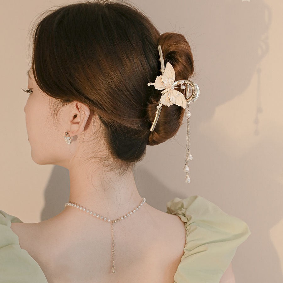 National Style Accessories Grab Clip Large Ancient Style Retro