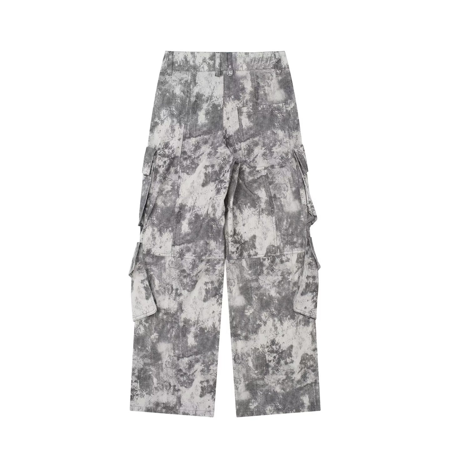Autumn Women's Printed Mid Waist Trousers