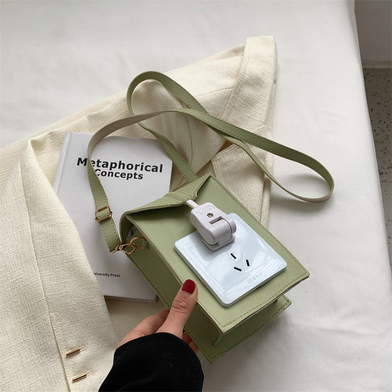 Clashing Shoulder Crossbody Mobile Phone Bag