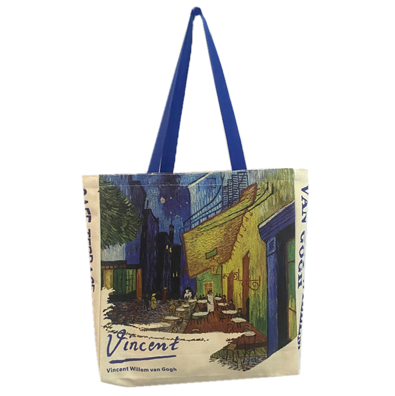 Oil Canvas Zipper One Shoulder Vintage Shopping Bag