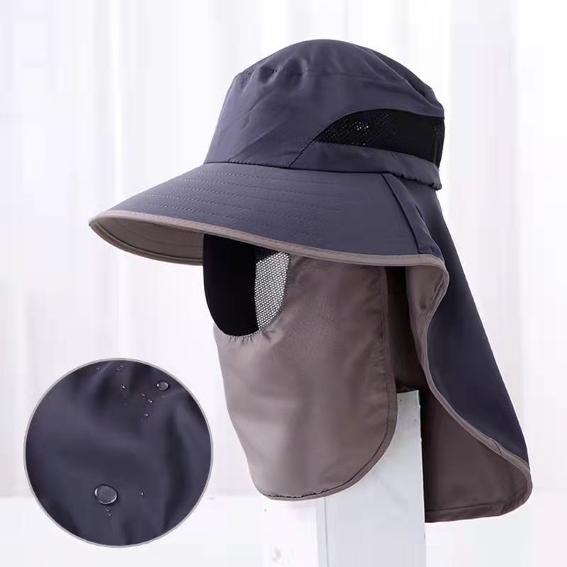 Outdoor UV Protection Fisherman  Sunscreen Hat Cover Face