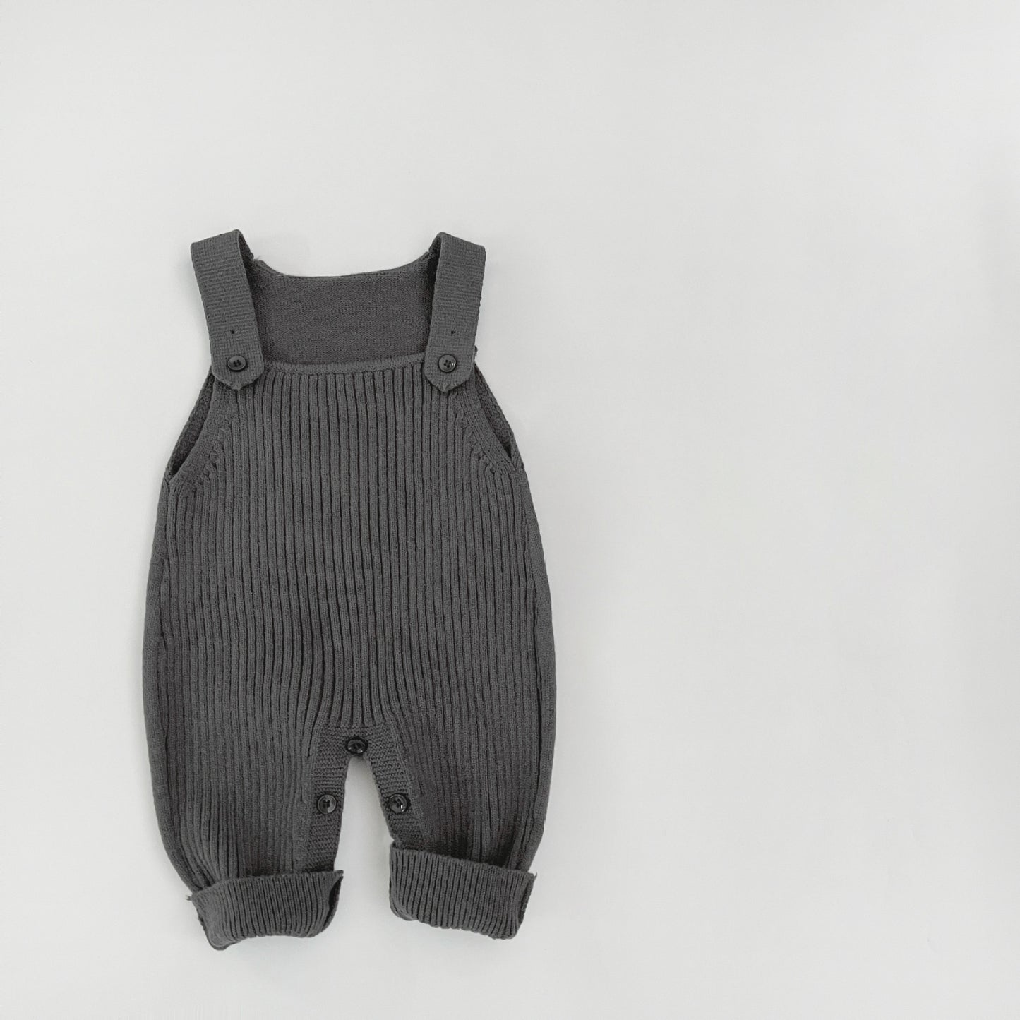 Infant Knitted Suspender Spring And Autumn Jumpsuit