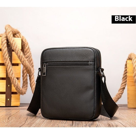 Men's Shoulder Bag First Layer Cowhide