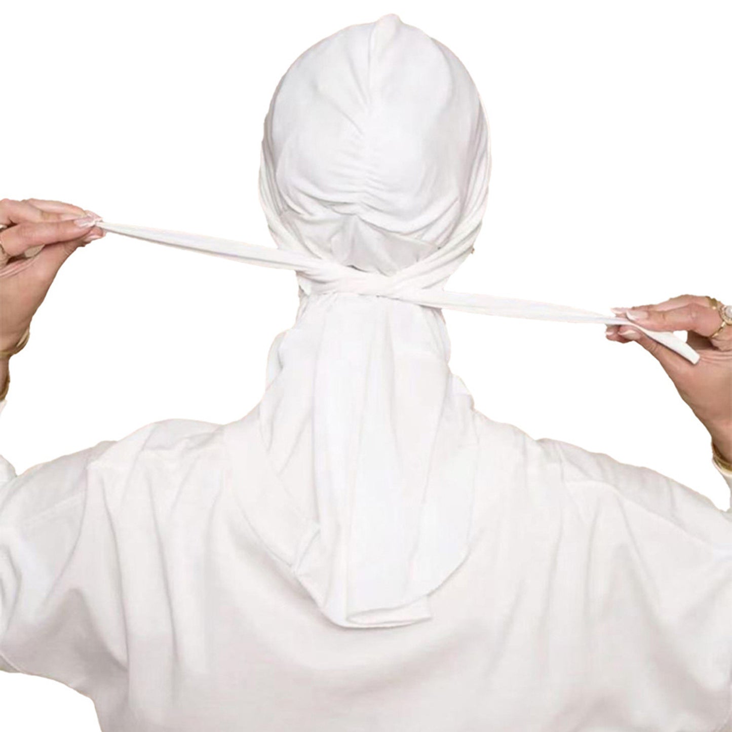 Women's Polyester Hand-embroidered Headscarf