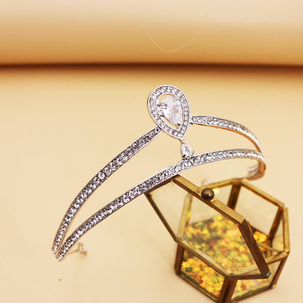 European And American Bride Crown Princess Wedding