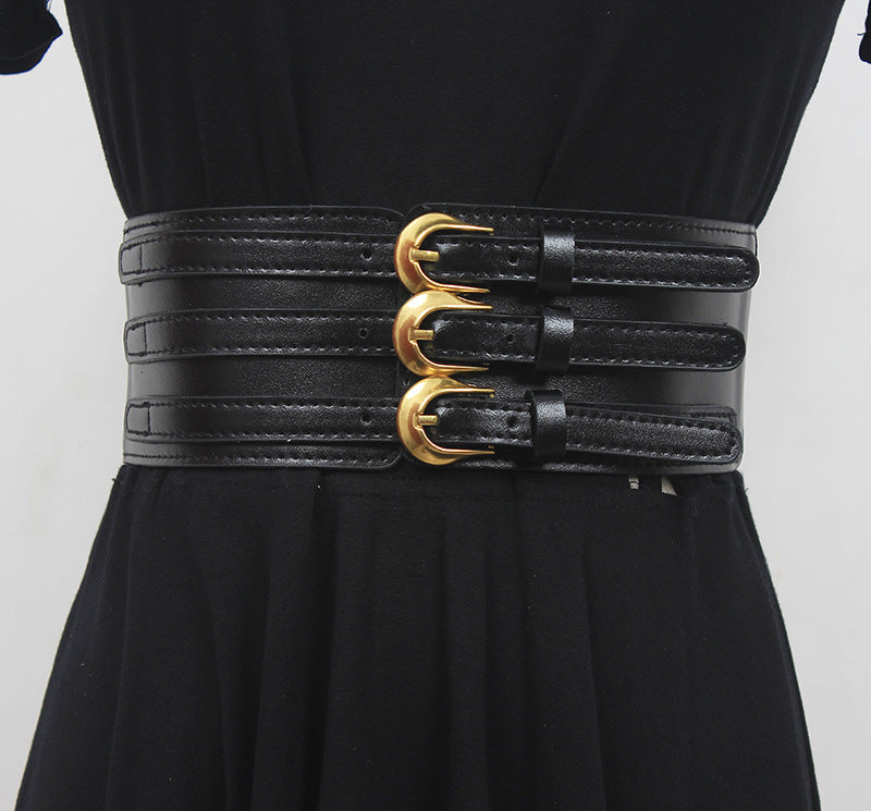 Belt Belt Dual-use Wide Ladies Decoration All-match Coat Suit Skirt Sweater