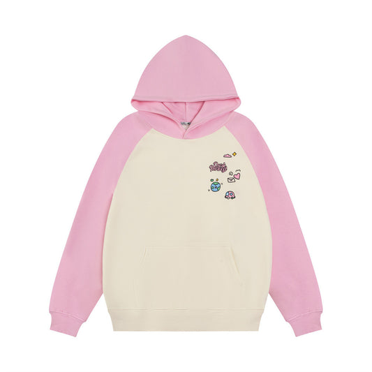 Cartoon Pattern Printed Hooded Bathroom