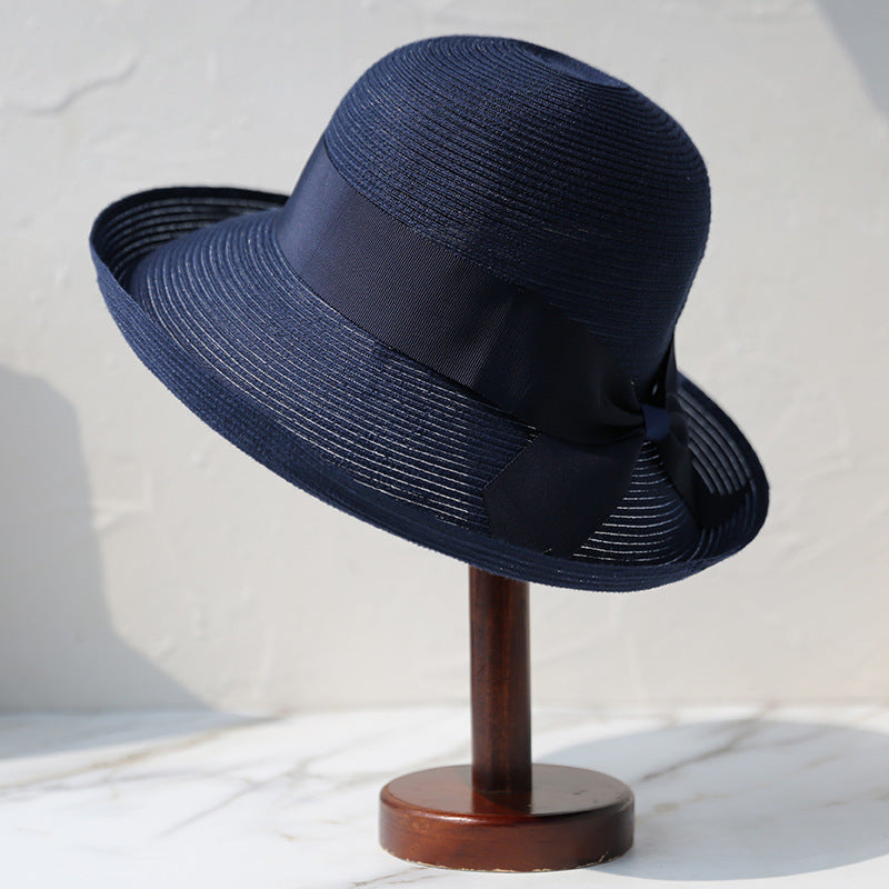 Women's Foldable Bucket Hat With Bow