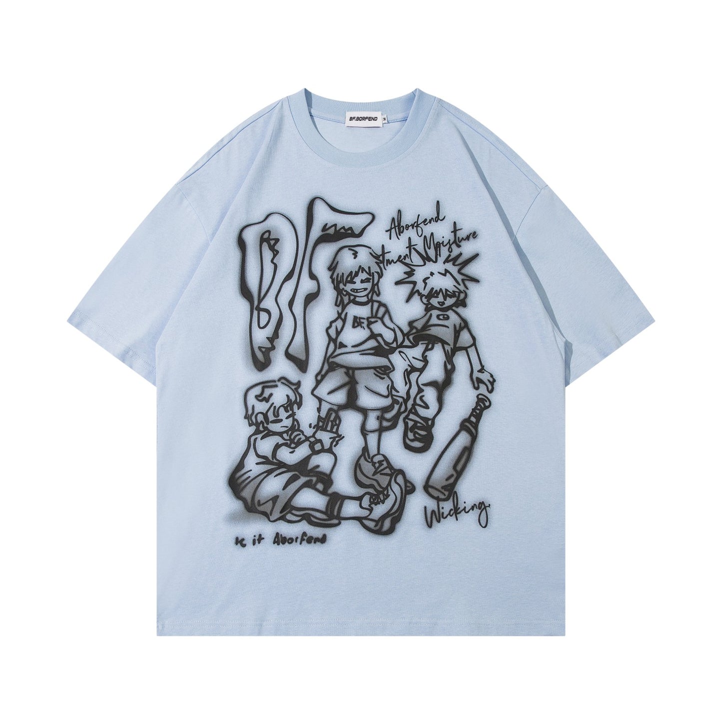 T-shirt Men And Women Loose Fashion Brand