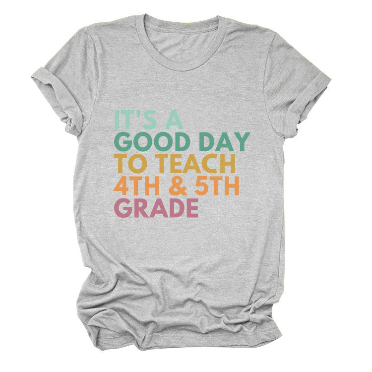 Simple Casual Round Neck Women's Short Sleeve