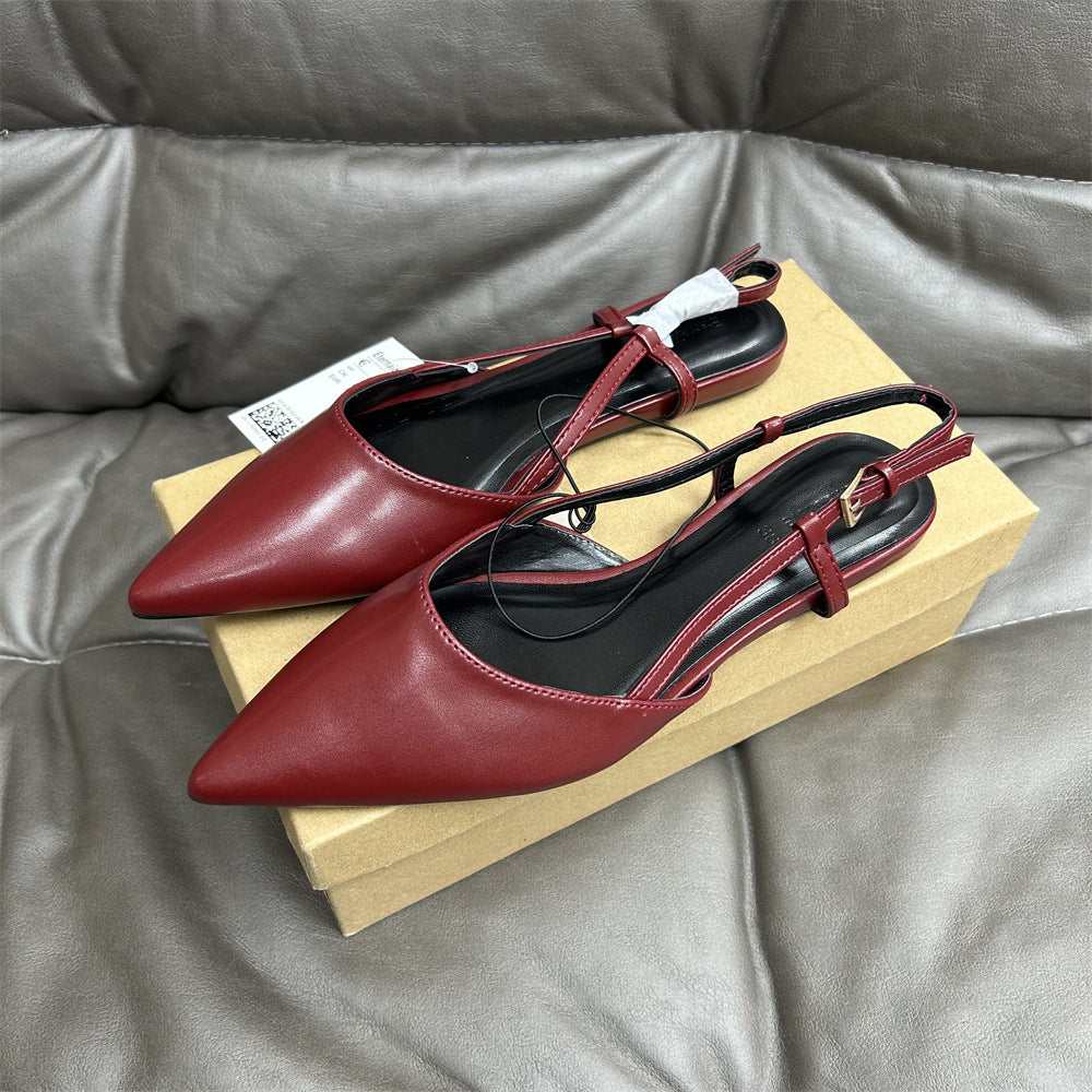 Flat Pointed Toe Women's Sandals