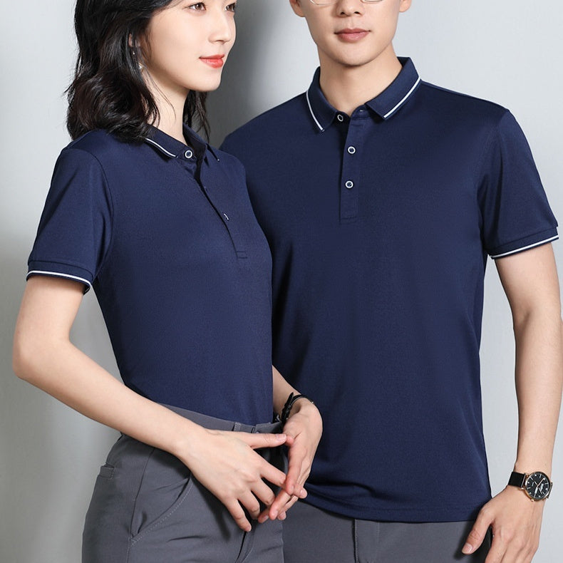 Beautician Short-sleeved Work Clothes Polo Shirt
