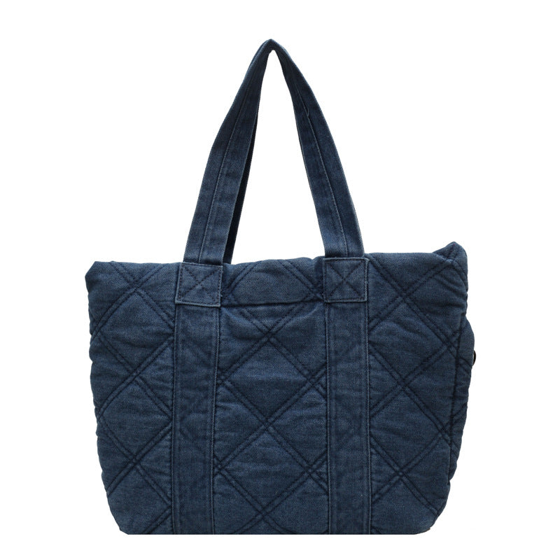 College Students Class Tote Capacity Casual All-match Down Lightweight Commuter Bag