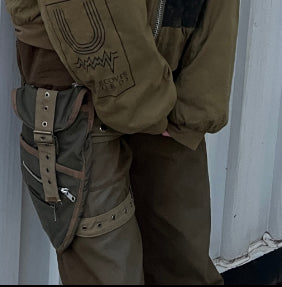 Trumpet Extinction Cotton Sleeve Pants