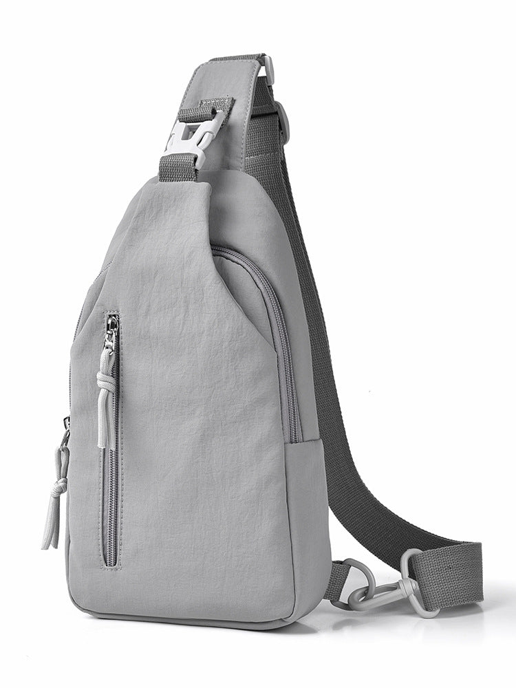 Nylon Casual Crossbody Taske Kompakt Brystrygsæk