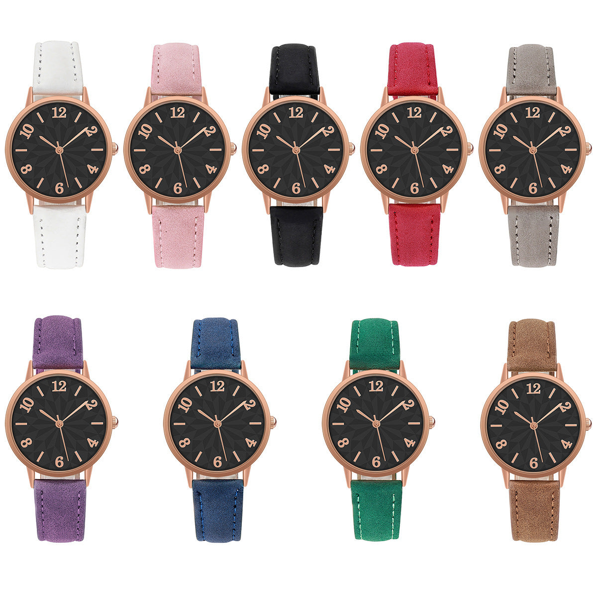 New Digital-scale Casual Womens Watch
