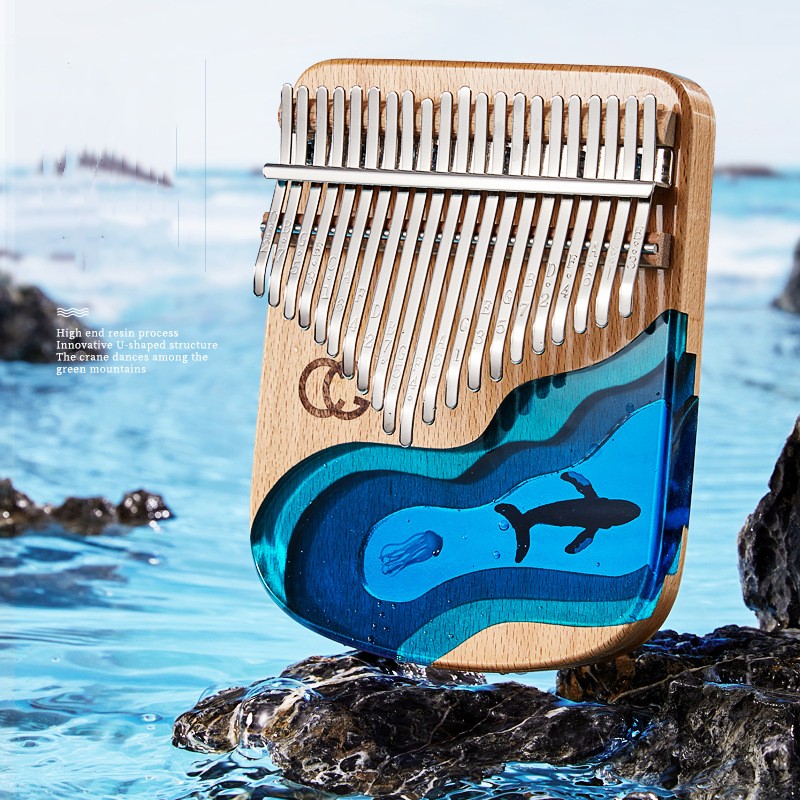 CEGA Thumb Piano 17 Notes Acrylic Kalimba