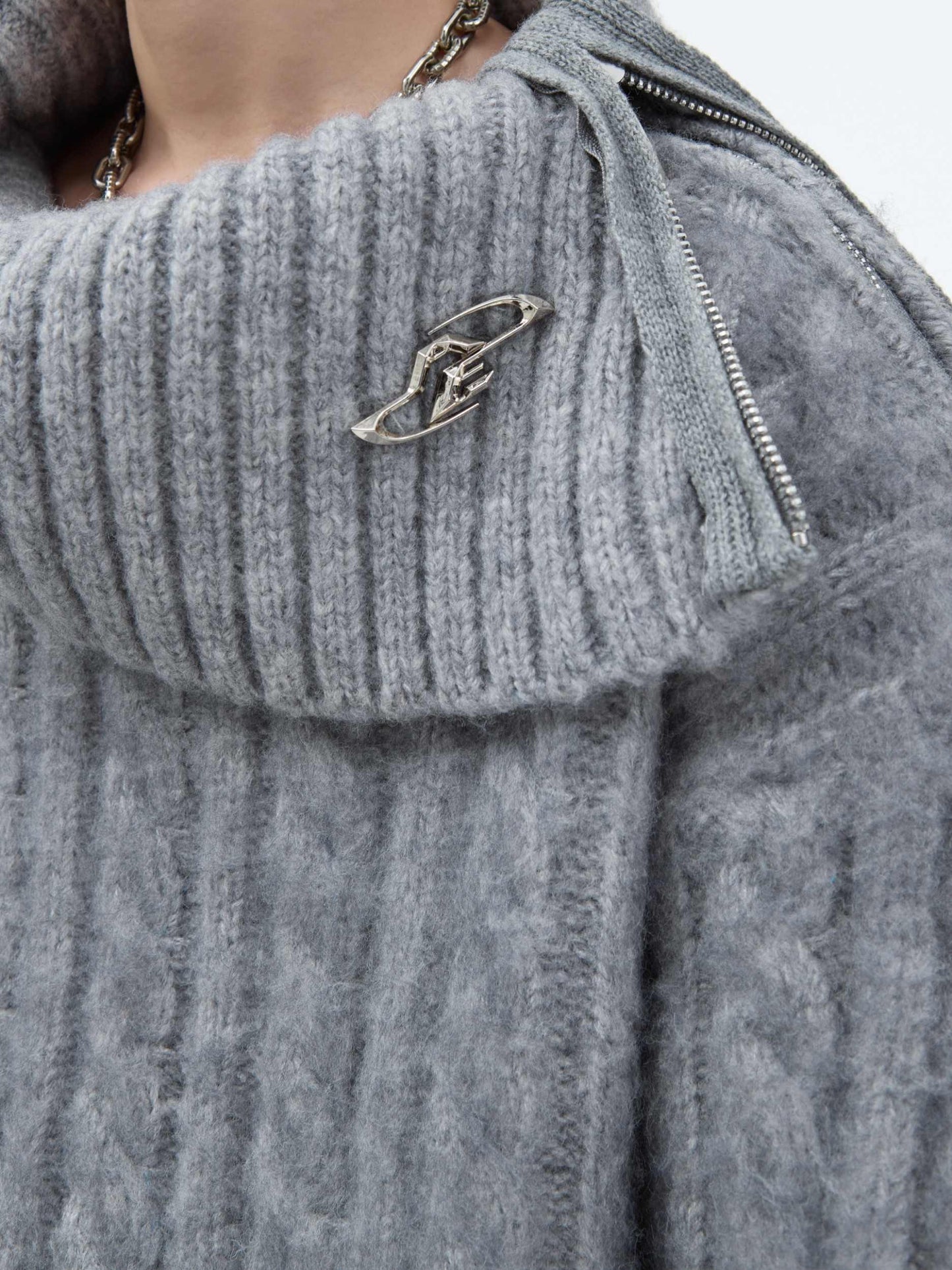 Loose Plush Knitted Sweater Top  Advanced