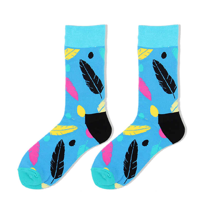 Stockings trendy sports socks mid-length socks