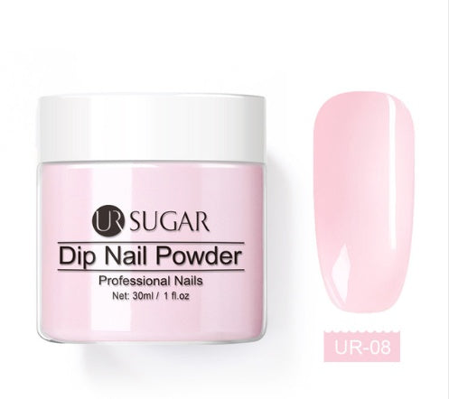UR nail infusion powder fransk neglepudder glitter neglegødning fugtgivende pudder dyppepulver