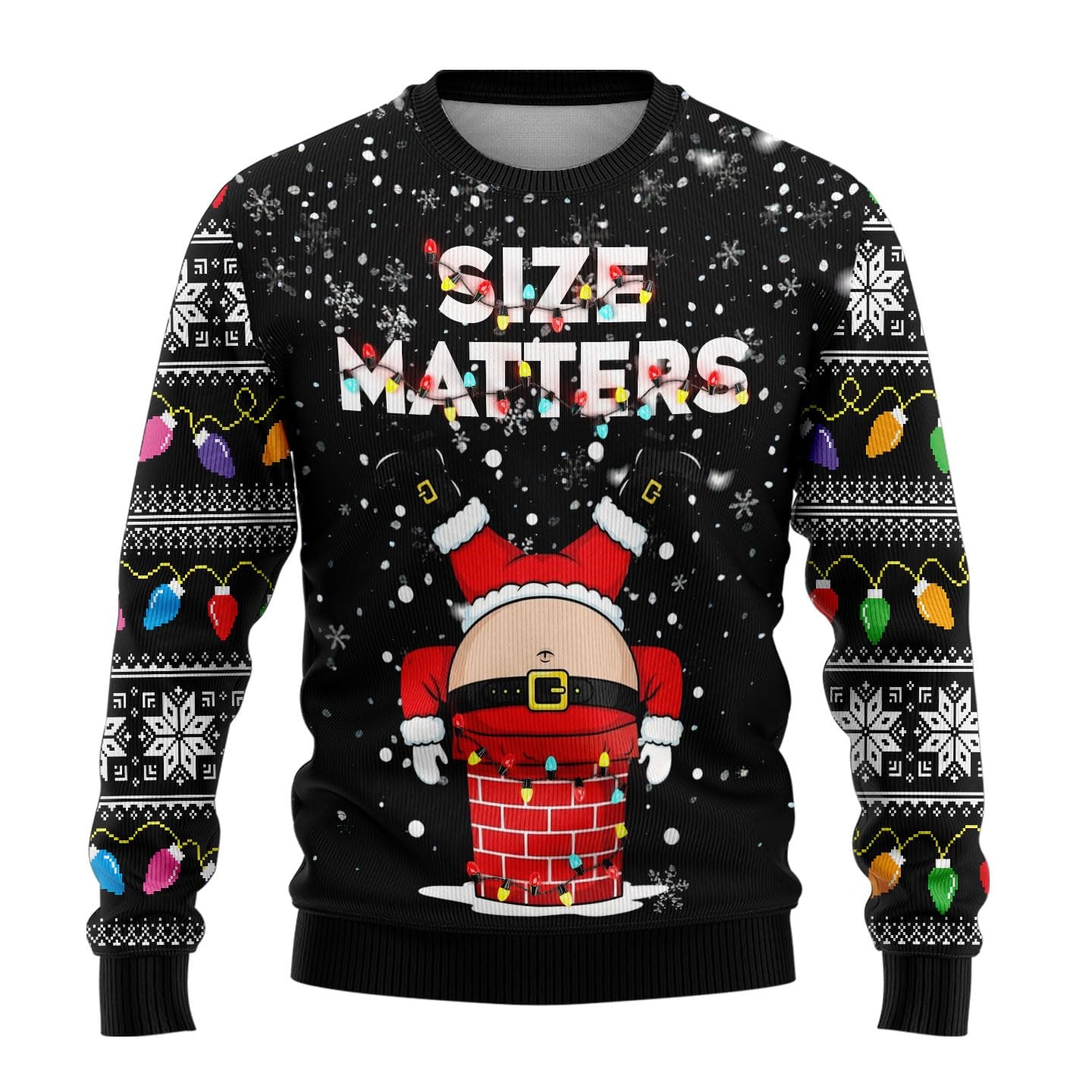 Round Neck Sweatshirt Fun Women's Sweater