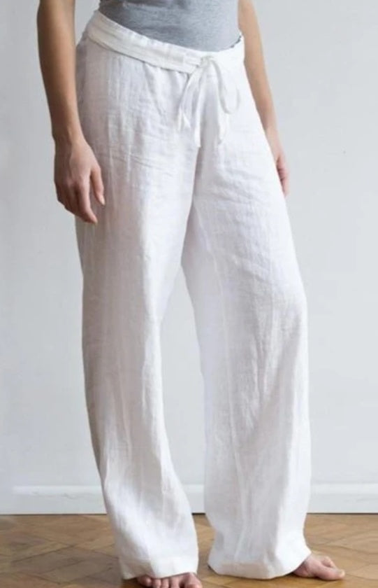 Women's loose straight casual pants