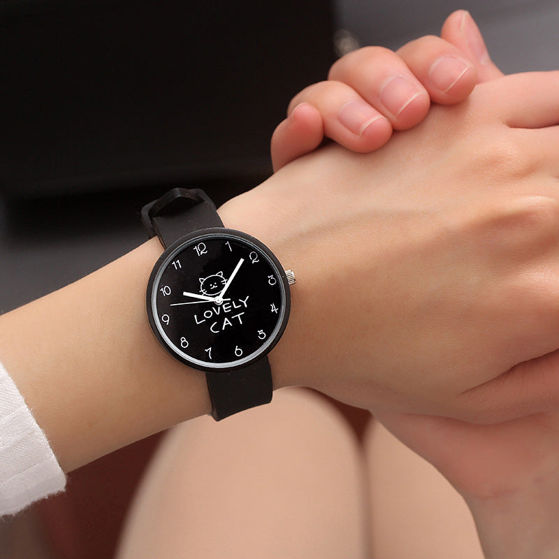 Fashion Small Dial Lady Thin Strap Student Watch