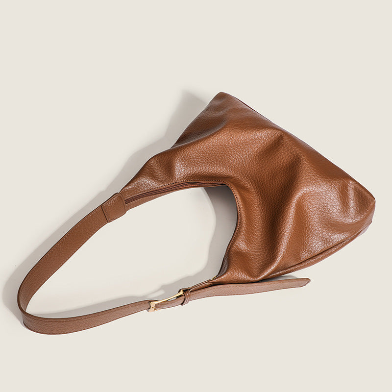 Retro Skuldertaske Med Stor Kapacitet