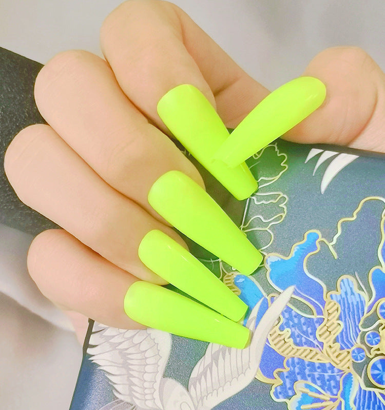 Matte Matte Super Long Ballet Nail