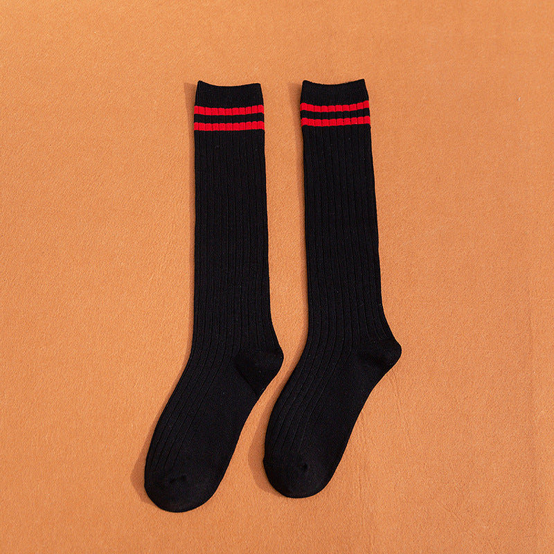 South Korea Japanese jk middle tube knee-length street half-high tube ins trendy socks