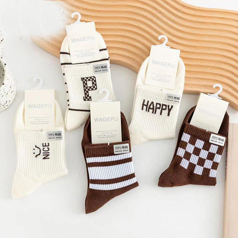 Cartoon Bear Ins Three-dimensional Flower Tulip Stockings Female
